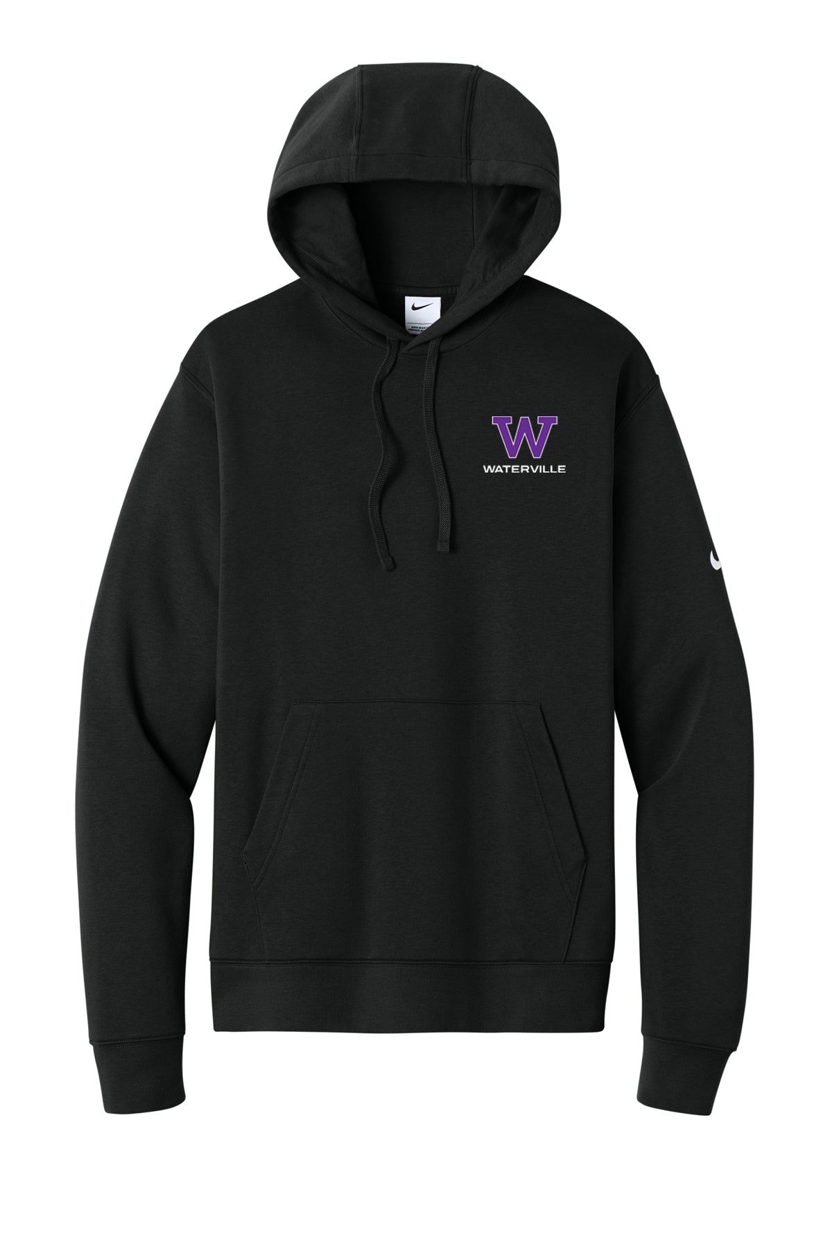 Nike Club Fleece Sleeve Swoosh Pullover Hoodie - Waterville