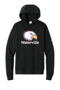 Nike Club Fleece Sleeve Swoosh Pullover Hoodie - Waterville