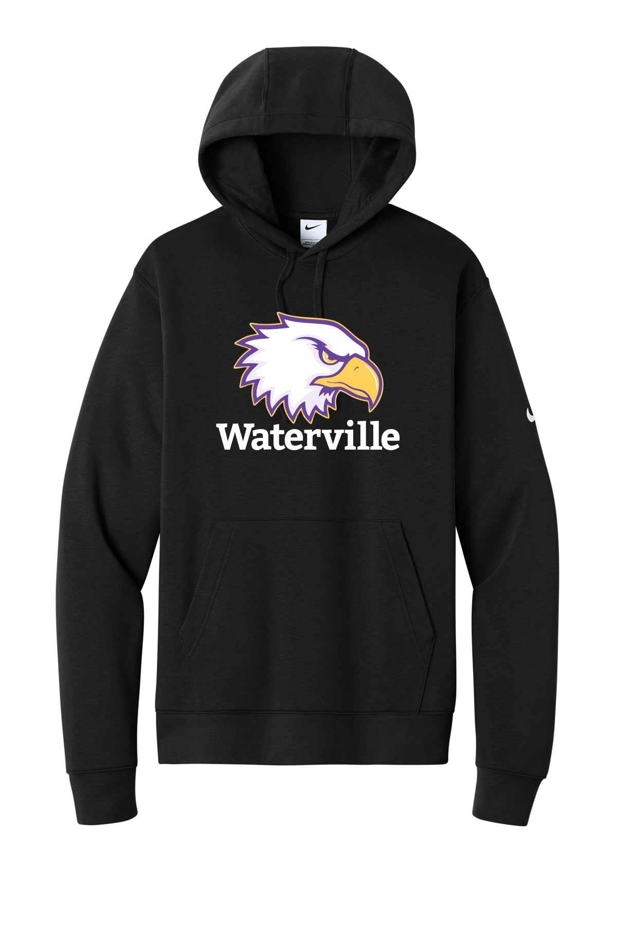Nike Club Fleece Sleeve Swoosh Pullover Hoodie - Waterville